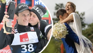 Peter Prevc i jego żona Mina na ślubnym kobiercu stanęli w 2020 roku