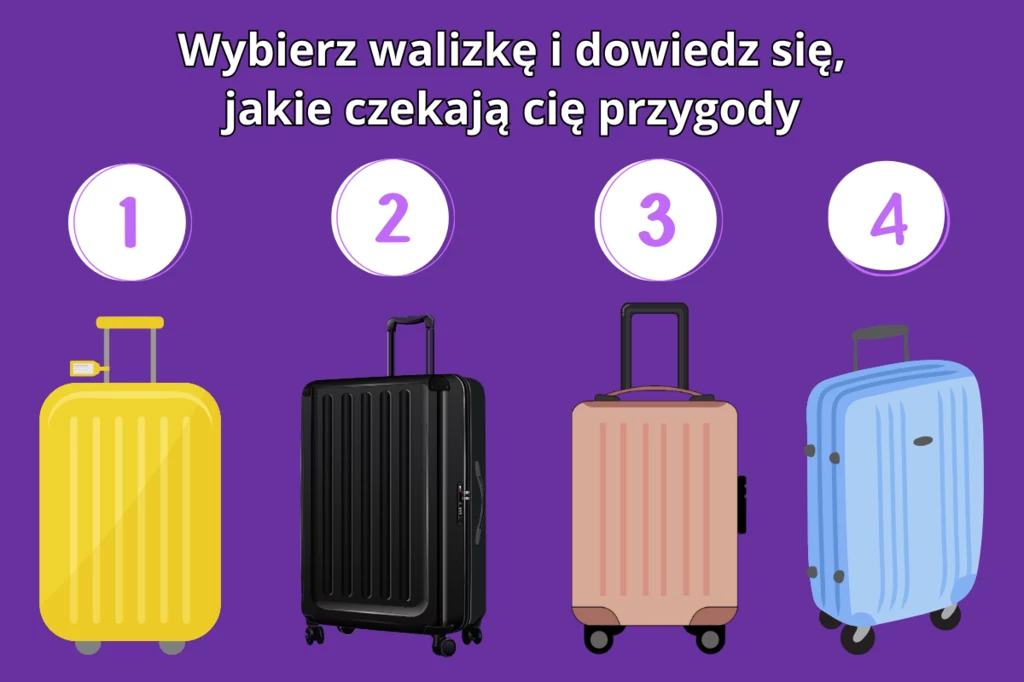 Którą walizkę zabierzesz w podróż? To powie wiele na twój temat