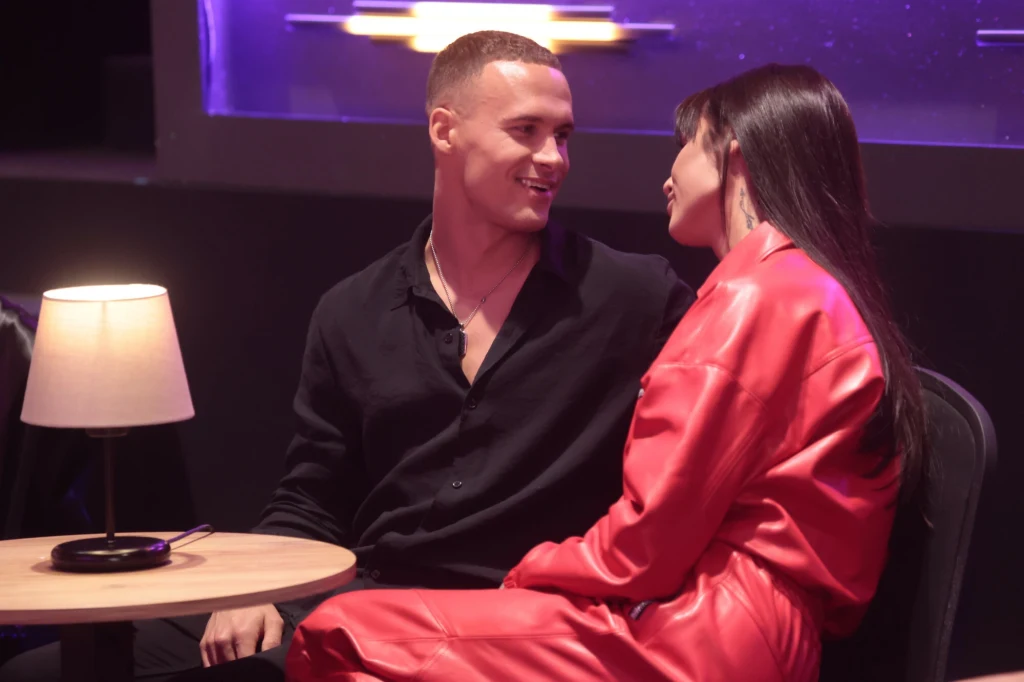 Karolina Gilon i Mateusz Świerczyński na widowni "Tańca z gwiazdami". Karolina Gilon i Mateusz Świerczyński na widowni "Tańca z gwiazdami".