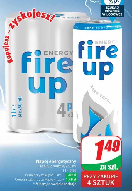 Napój energetyczny Fire Up
