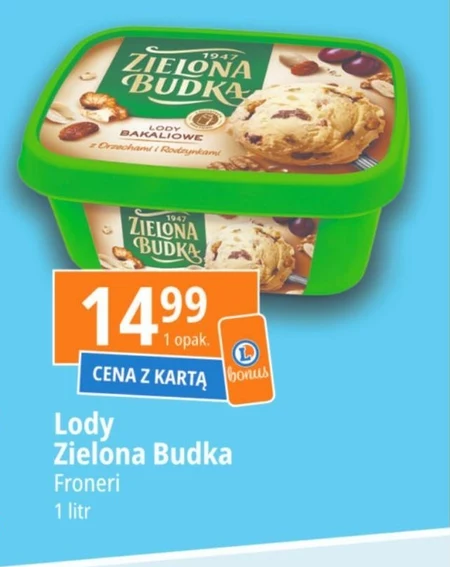 Zielona Budka Lody bakaliowe 1000 ml