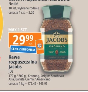 Kawa rozpuszczalna Jacobs niska cena