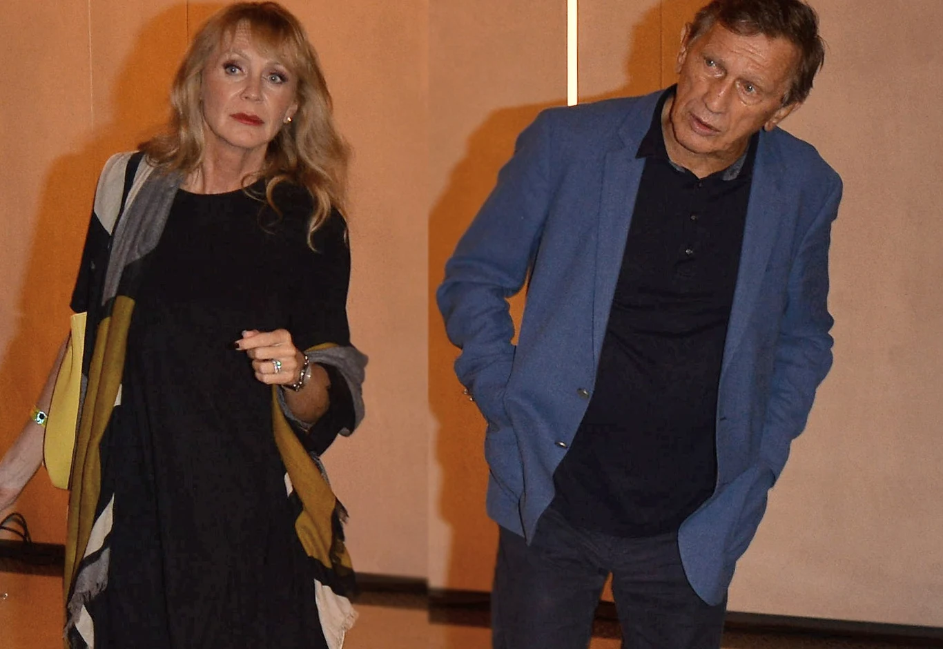 Beata Ścibakówna i Jan Englert Beata Ścibakówna i Jan Englert