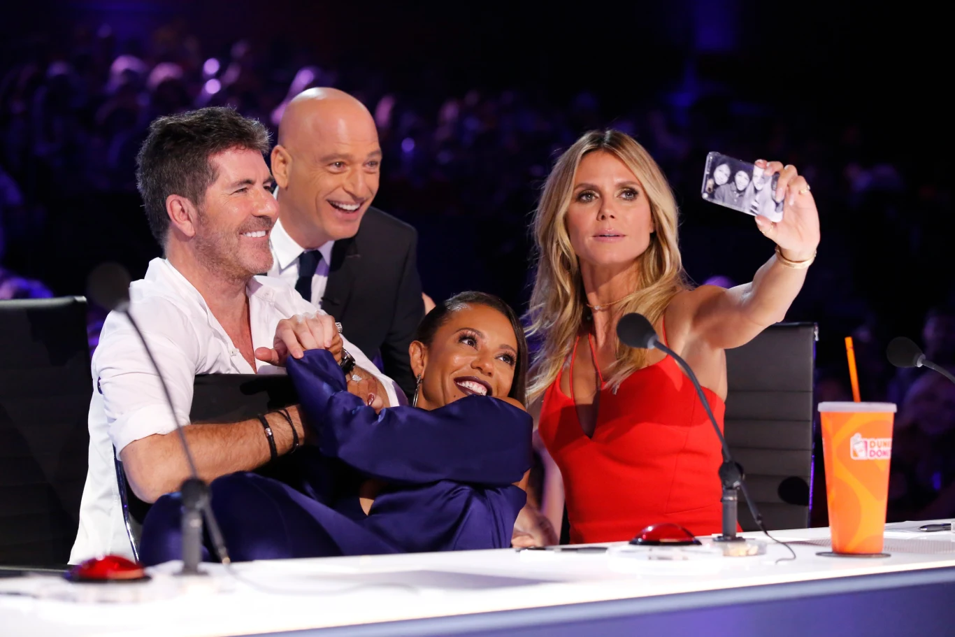 Mel B z jurorami "Mam talent"