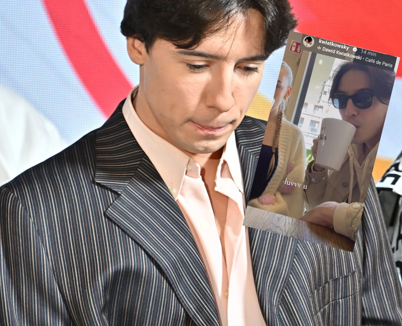 Dawid Kwiatkowski wyznał miłość publicznie /https://www.instagram.com/kwiatkowsky/?hl=pl/ Dawid Kwiatkowski wyznał miłość publicznie /https://www.instagram.com/kwiatkowsky/?hl=pl/