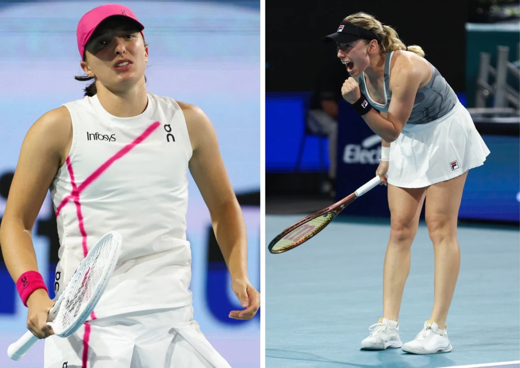 Iga Świątek i Jekaterina Aleksandrowa Iga Świątek i Jekaterina Aleksandrowa