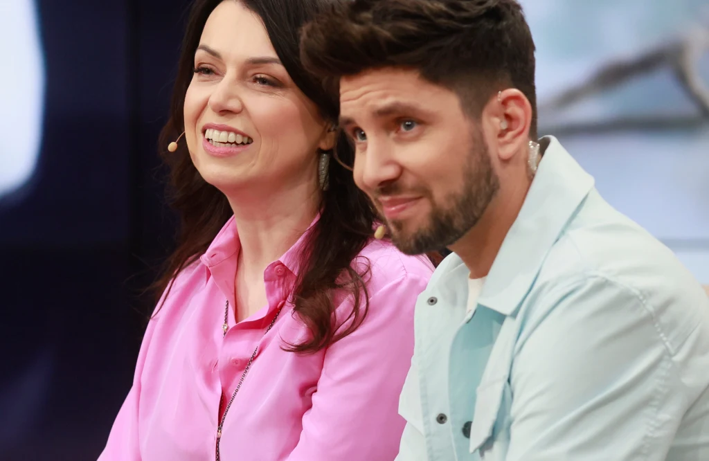 Katarzyna Pakosińska i Piotr Wojdyło w "Pytaniu na śniadanie"