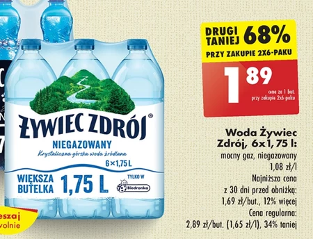 Woda mineralna Żywiec zdrój