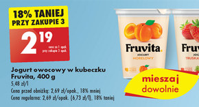 Jogurt owocowy FruVita niska cena