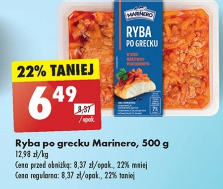 Ryba po grecku Marinero