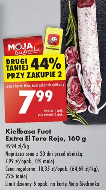 Kiełbasa El Toro Rojo