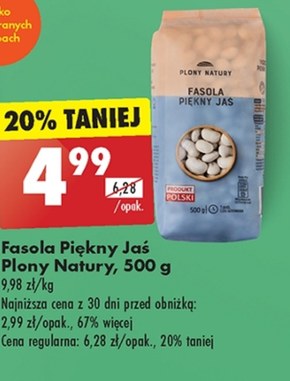 Fasola Plony Natury niska cena