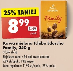 Tchibo Family Kawa palona mielona 250 g niska cena