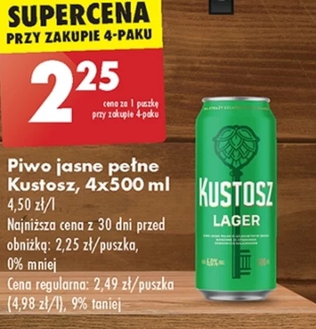 Пиво Kustosz