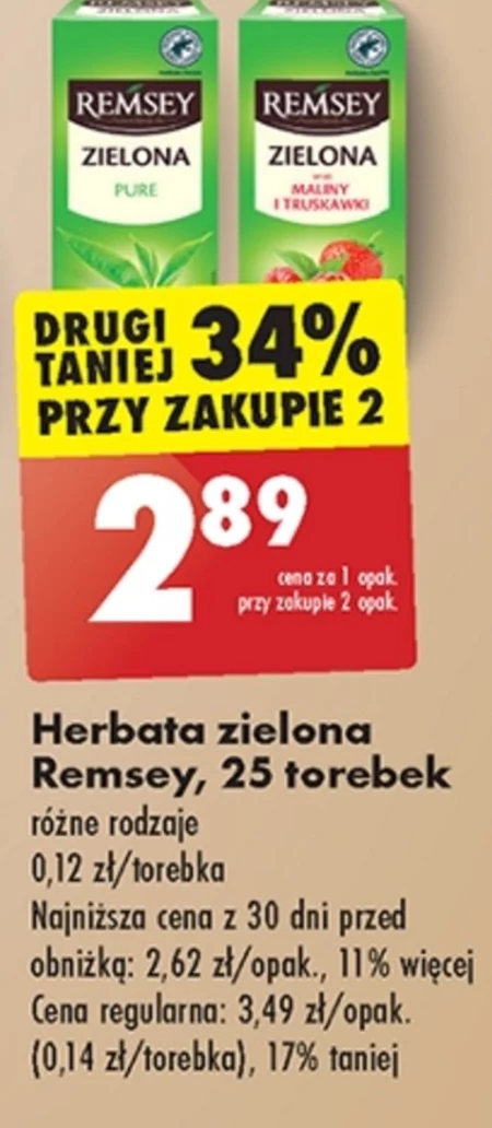 Herbata zielona Remsey