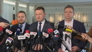 Konferencja posłów klubu parlamentarnego PiS