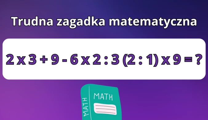 Zagadka matematyczna: Czy uda ci się ją rozwiązać? Internauci załamują ręce