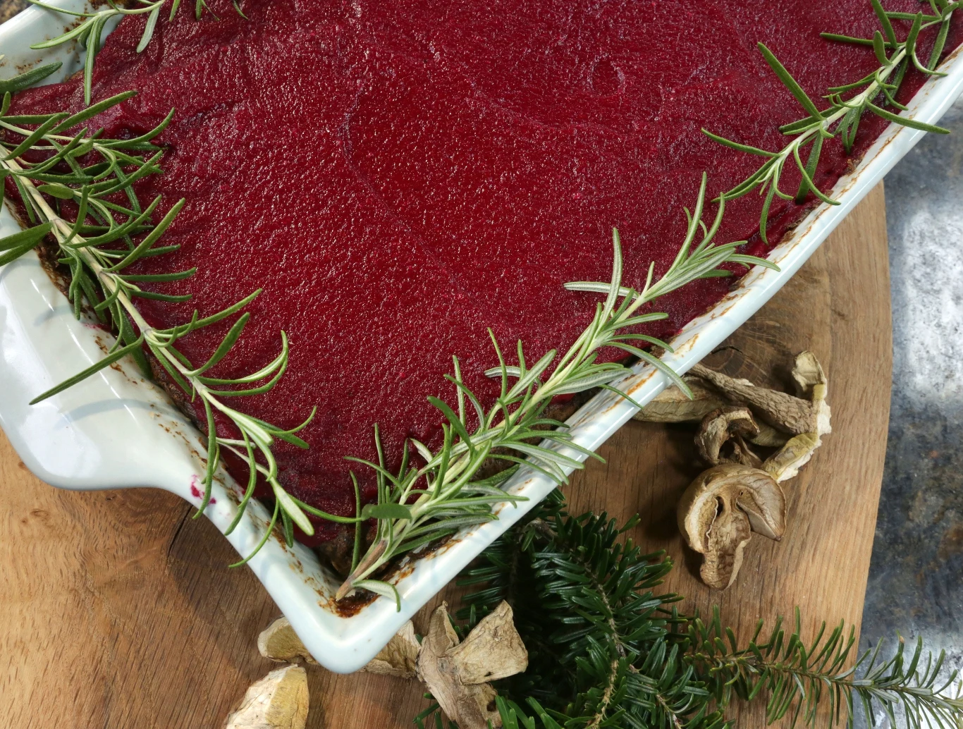 Pasztet z musem z buraków