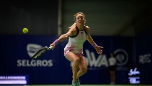 Dwa sety i 106 minut, jest awans Polki. Niemka była bezradna 