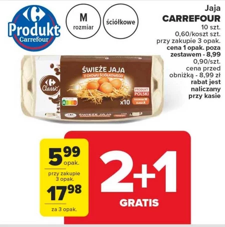 Яйця Carrefour