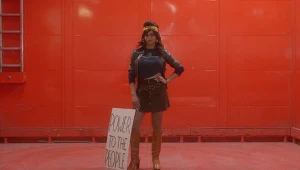 Kadr z filmu "Orlando - moja polityczna biografia"