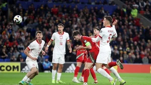 Ben Davies strzelający nieuznanego gola