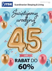 Świętujemy 45 urodziny! - Jysk