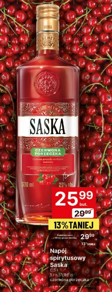 Спиртний напій Saska