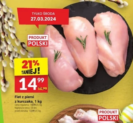 Filet z piersi kurczaka Polski