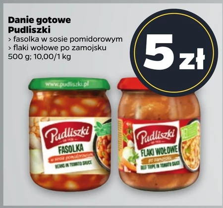 Pudliszki Fasolka w sosie pomidorowym 500 g