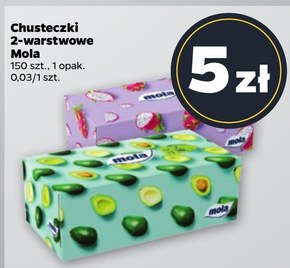 Mola Family Box chusteczki kosmetyczne 2-warstwowe 150 sztuk niska cena