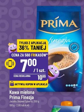 Prima Finezja Kawa mielona 250 g niska cena