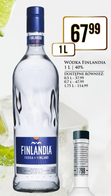 Finlandia Premium Wódka 1 l