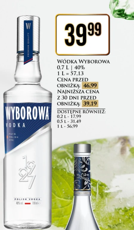 Wyborowa Wódka 700 ml