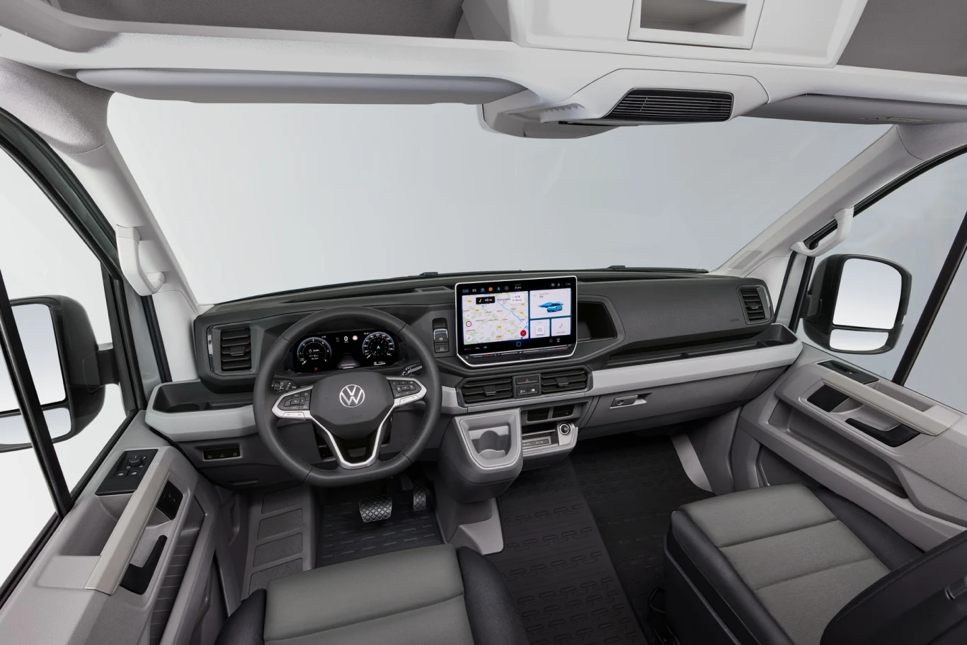 Wnętrze nowego Volkswagena Craftera 