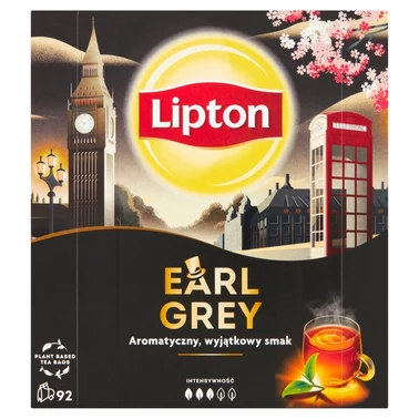 Lipton Earl Grey Herbata czarna  138 g (92 torebek) - 1