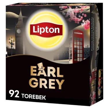Lipton Earl Grey Herbata czarna  138 g (92 torebek) - 0