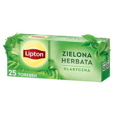 Lipton Zielona herbata klasyczna 32,5 g (25 torebek) - 0