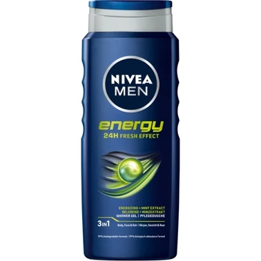 Nivea MEN Energy Żel pod prysznic dla mężczyzn 500 ml - 0