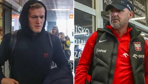 Powrót reprezentacji Polski z meczu z Walią