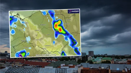 W Wielki Czwartek zrobi się bardziej deszczowo, a w górach popada również deszcz ze śniegiem i śnieg. W centrum możliwe będą burze. IMGW planuje też wydanie ostrzeżeń przed silnym wiatrem