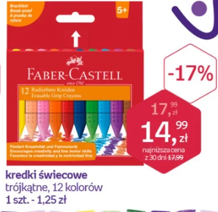 Kredki świecowe Faber-Castell