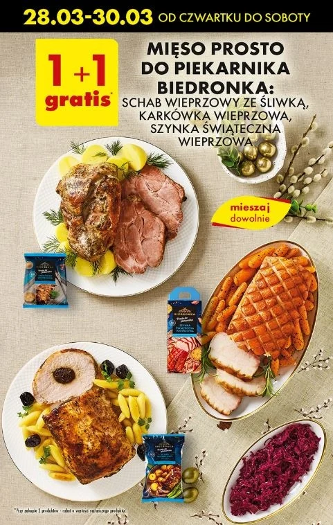 Biedronka oferuje mięso w gratisie na Wielkanoc! Biedronka oferuje mięso w gratisie na Wielkanoc!