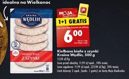 Kiełbasa biała Kraina Wędlin