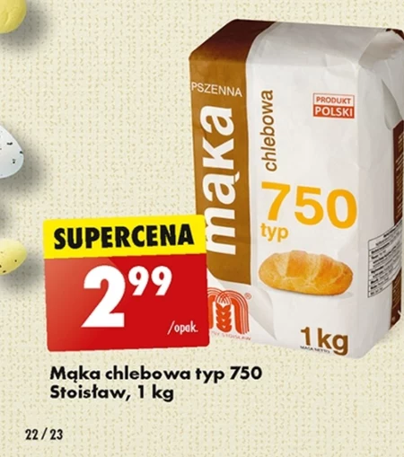 Młyny Stoisław Mąka pszenna chlebowa premium typ 750 2 kg