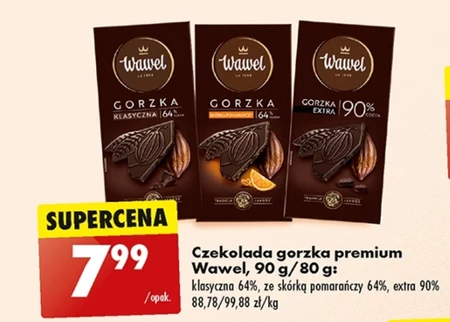 Wawel Czekolada extra gorzka 90 % cocoa 100 g
