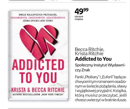 Addicted to You Becca Ritchie, Krista Ritchie
