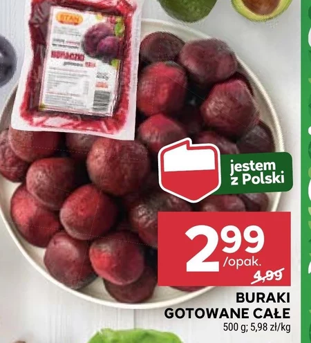 Buraczki gotowane Polski