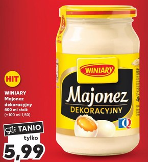 Winiary Majonez Dekoracyjny 400 ml niska cena