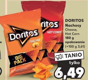 Doritos Nacho Chipsy kukurydziane o smaku serowym 180 g niska cena